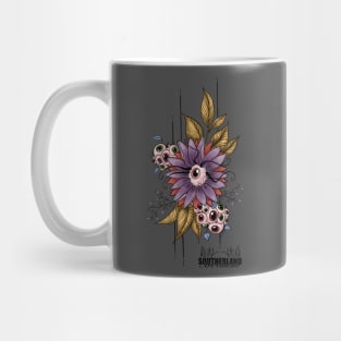 Iris in bloom Mug